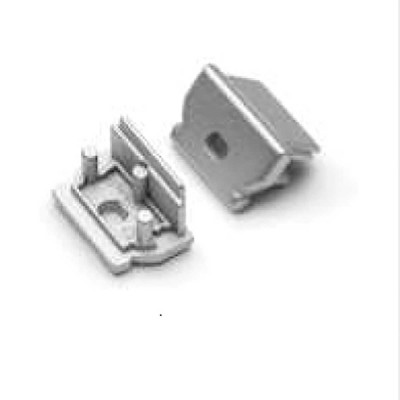 End Cap for Aluminium Profile with hole UNI 12 PARTS