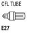 CFL TUBE E27