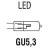 LED GU5,3