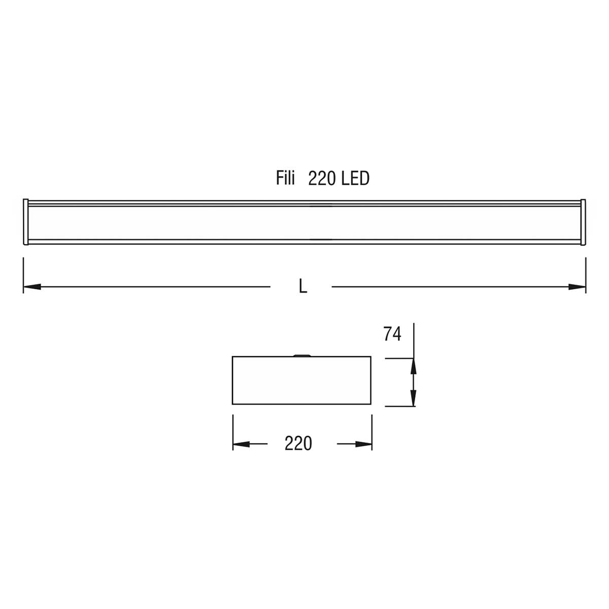  Dimensions / FILI 220 LED 